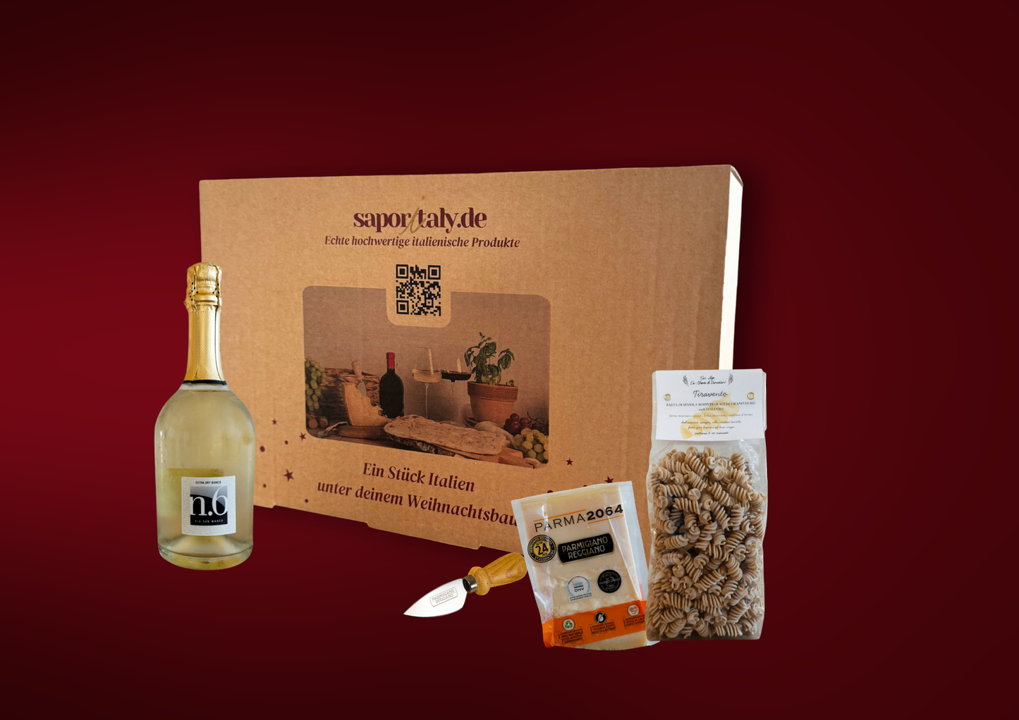 Weihnachtsbox ESSENZA- Italienische Genussbox