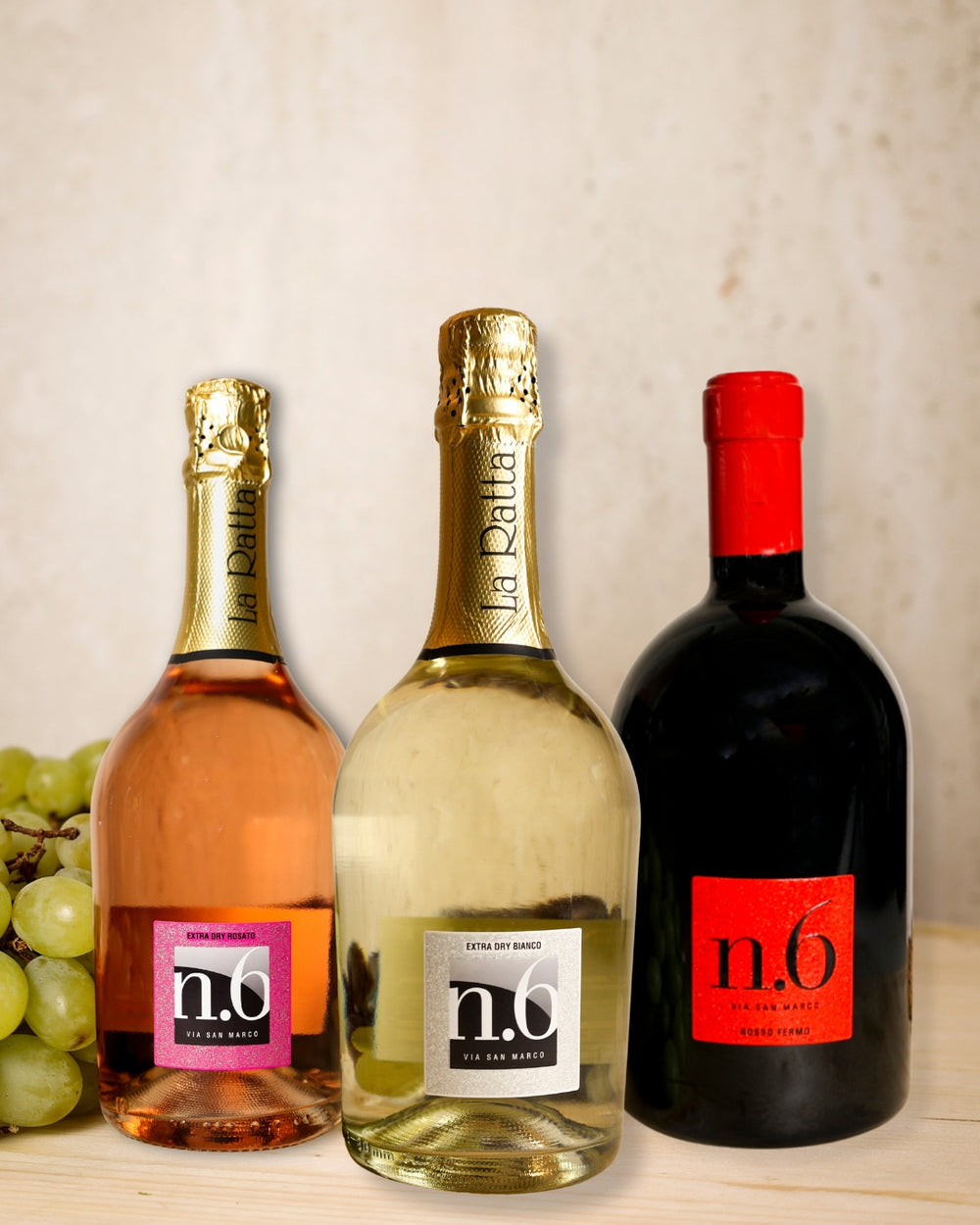Wein-Trilogie – 3er-Set Weiß, Rosé & Rot