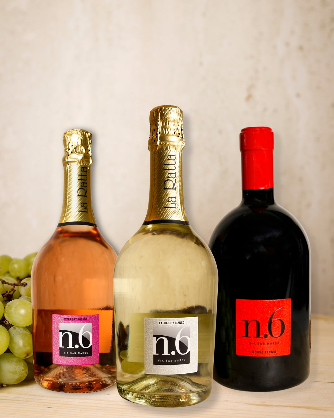 Wein-Trilogie – 3er-Set Weiß, Rosé & Rot