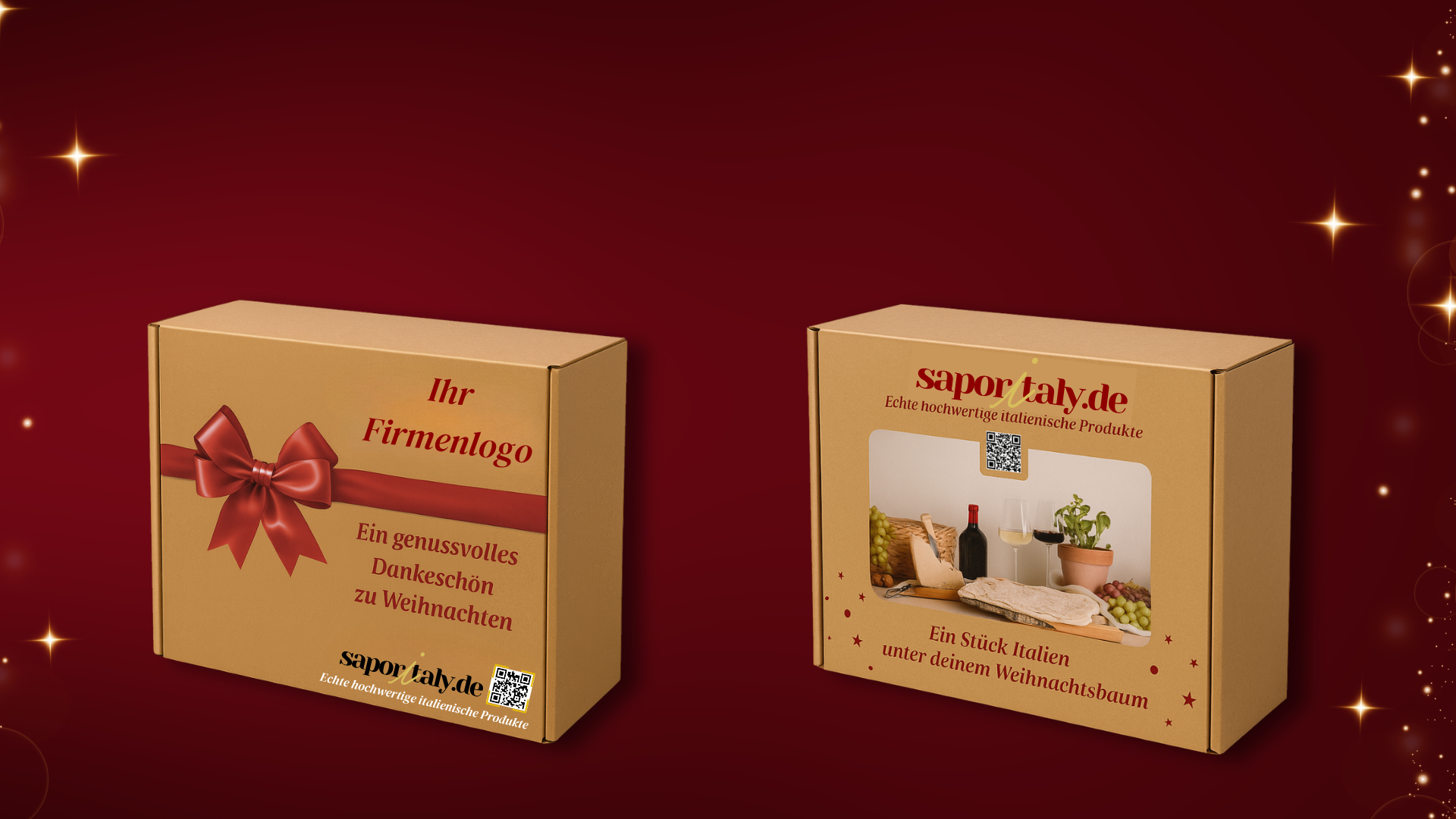 Hochwertige Weihnachtsgeschenke für Kunden & Familie aus Italien