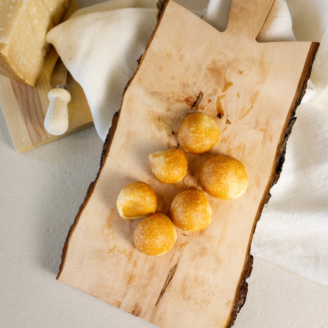 Kugel aus Parmigiano Reggiano