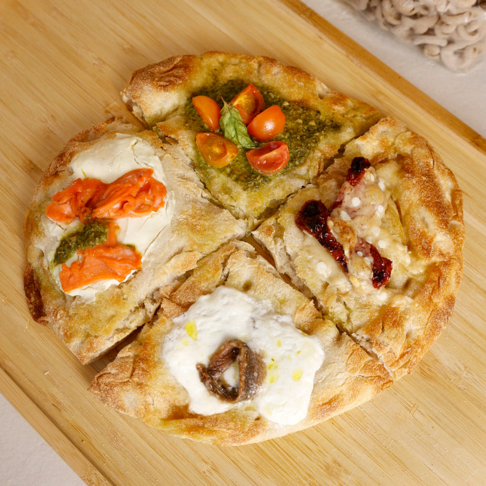 Pinsa La Tonda als Gourmet Pizza